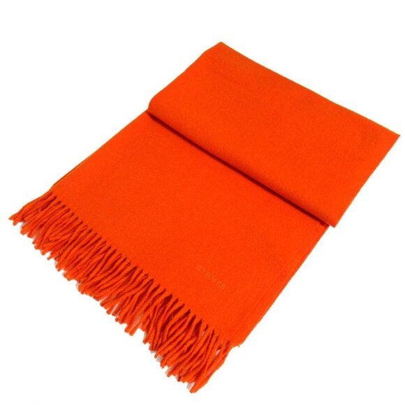 Hermes Accessories - HERMES Authentic Orange Scarf